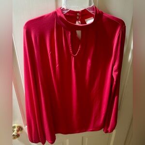 Chico's Vibrant Red Blouse